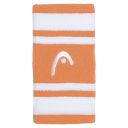 Head Striped Wristband 5'' Apricot / White - 2 szt.
